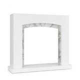 Klarstein studio frame ii, pokrov kamina, mdf, dekoracija iz marmorja Cene