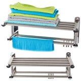  Zidni kupaonski aluminijski polica za ručnike Cijene