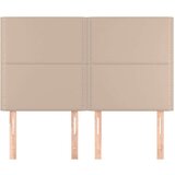  Posteljno vzglavje 4 kosa kapučino 72x5x78/88 cm umetno usnje, (20953893) | Shoptok.si