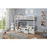 MID.YOU Pograd Finn, 90x200, Bor, Bela, Masivna | Shoptok.si