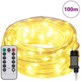 vidaXL Svjetlosna uže s 2400 LED svjetlima Topla bijela 100 m PVC | shoptok.hr