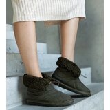  Green insulated snow boots with welt Caellita | shoptok.hr