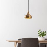 Opviq lights Viseća svjetiljka u brončanoj boji s metalnim sjenilom ø 21 cm Varzan – | shoptok.hr
