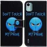 INORCO Za Nokia C12 4G/C12 Pro/C12 Plus PU usnjena torbica za denarnico, stojalo za tiskanje vzorcev, ovitek za telefon s trakom, (22034008) | Shoptok.si