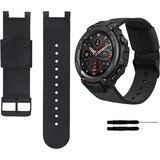 INF Najlonski platneni pašček za uro Amazfit T-Rex Pro Black, (22102948) | Shoptok.si