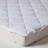 HOMESCAPES Luksuzni debel prešit prešitek za vzmetnico iz 100% bombaža 500 GSM, 140x200 cm, (20740311) | Shoptok.si