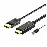 Linkom Kabl Displayport - HDMI M/M +USB 2.0/1.8m Cene