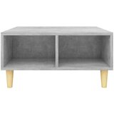  Klubska mizica betonsko siva 60x60x30 cm iverna plošča, (21013881) | Shoptok.si