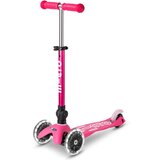  dječji sklopivi romobil mini deluxe led pink | shoptok.hr