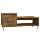  Stolić za kavu boja hrasta 100x50x45 cm konstruirano drvo | shoptok.hr