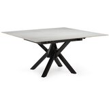 Marckeric Proširiv blagovaonski stol s dodatnom pločom s kamenom pločom stola 90x150 cm Arlene – | shoptok.hr