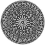 Esschert Design Zunanja preproga premer 170 cm | Shoptok.si