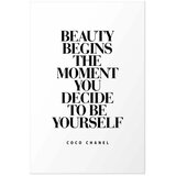  Plakat - Coco Chanel 21x30 Bez okvira s margom | shoptok.hr