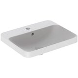 Geberit lavabo variform ugradni pravougaoni 550X450 sa prelivom i otvorom za slavinu | ePonuda.com