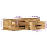 vidaXL Zidni TV ormarić 60x30x19 cm Puno grubo drvo Mango | shoptok.hr