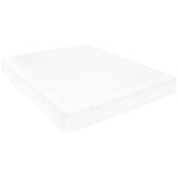  Dnevna postelja z vzmetnico 90x200 cm bela trdna borovina, (20646183) | Shoptok.si