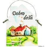 Unikatna Hiška dobrodošlice – Ročno napisana sporočila, ki osvojijo srce | Shoptok.si