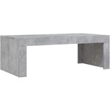 vidaXL Stolić za kavu boja betona 102x50x36 cm konstruirano drvo | shoptok.hr