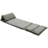 vidaXL Zložljiv stol / blazina temno siv iz mikro vlaken, (20957840) | Shoptok.si