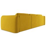 Makamii rumena kotna sedežna garnitura (levi kot) hoku – | Shoptok.si