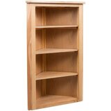 vidaXL kutne police od masivne hrastovine 59 x 36 x 100 cm | shoptok.hr