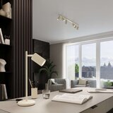 Stolna sollux SL.1605 - stona lampa karbon 1xGU10/10W/230V krem boje | Eponuda.com