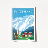 Wallity poster Switzerland-1989, 42x59,4 cm | ePonuda.com