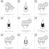 NOBEA UV & LED Nail Polish gel lak za nohte z uporabo UV/LED lučke sijajen odtenek Warm red #25 6 ml | Shoptok.si