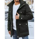 DStreet Kurtka męska zimowa zielona | Shoptok.si