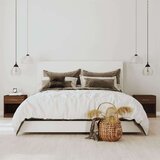 vidaXL Nočna omarica 2 kosa s predalom rjav hrast | Shoptok.si
