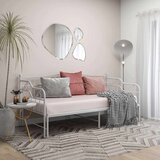  Okvir za krevet na razvlačenje bijeli metalni 90 x 200 cm | shoptok.hr