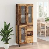  Highboard Staro drvo 69,5 x 34 x 180 cm Konstruirano drvo | shoptok.hr