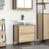 vidaXL Kopalniška omarica s predali sonoma hrast 60x34,5x60 cm Cene