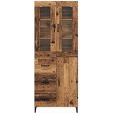  Highboard Staro drvo 69,5 x 34 x 180 cm Konstruirano drvo Slike
