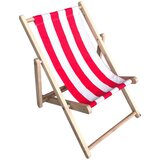 China Plaited Ležalnik za plažo lesen rdeče barve | Shoptok.si