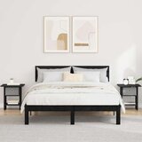  Noćni ormarić s ladicama 2 pcs Crni hrast 41 x 40 x 45 cm | shoptok.hr