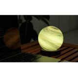 Gingko LED namizna svetilka v temni naravni barvi s steklenim senčilom (višina 13 cm) Polar Cloud – | Shoptok.si