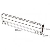 Magnetic SVETILJKA LED14-15W 3000K 30° 48V DC CRNA NEW | Eponuda.com