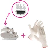 Kondela Vrtljivo stojalo, 5 polic, belo, ERION TIP 2 | Shoptok.si