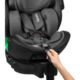 Lionelo Avtosedež Lionelo Harmony i-Size 0-36 kg (40-150 cm) 360, Graphite Leather | Shoptok.si