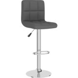 Furnova Barski stolček temno sivo blago, (21949314) | Shoptok.si