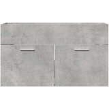 vidaXL Omarica za umivalnik betonsko siva 90x38,5x46 cm inženirski les | Shoptok.si