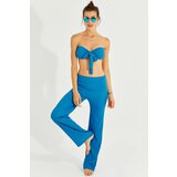 Cool & Sexy Women's Blue Bustier Pants Suit Cene
