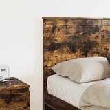  Uzglavlje s uzglavljem Dimljeni hrast 120 cm Konstruirano drvo | Eponuda.com