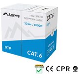 Lanberg CABLE UTP CAT.6 305M WIRE CU GRAY | shoptok.hr