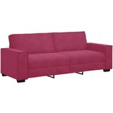  3-dijelni set sofa s jastucima, vinsko crveni baršun | shoptok.hr