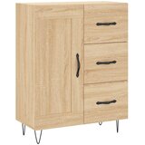  Visoka komoda hrasta sonome 69,5x34x180cm od konstruiranog drva | shoptok.hr