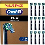 Oral-b PRO Cross Action nadomestne glave za zobno ščetko Black 12 kos Cene