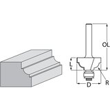 Makita glodalo za oslanjanje sa žlebovima D-48795 Cene