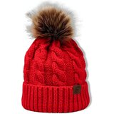  Dječja pletena kapa - Crvena KP12450 | shoptok.hr